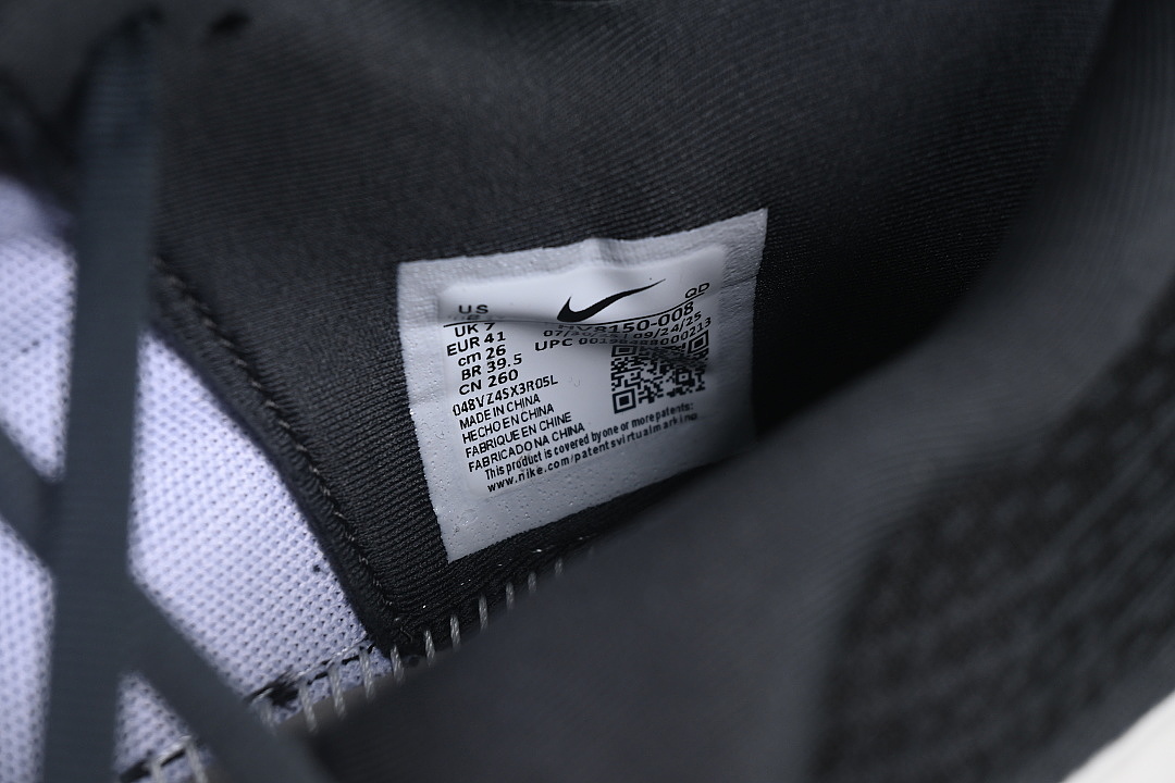 Nike [HV8150-008]-[AIR ZOOM VOMERO PLUS AIR CUSHION SHOES BLACK/WHITE/GREY]-[WOMAN:39]-[MAN:40-45] - Image 5
