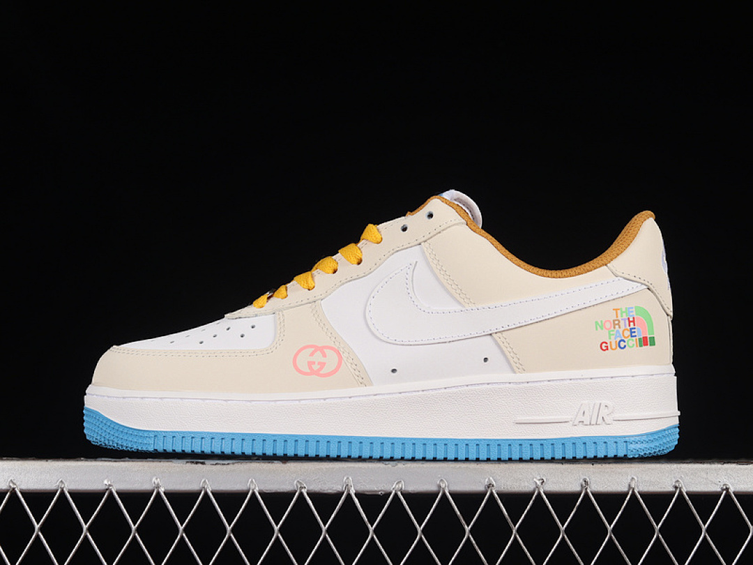 Nike [315122-011]-[AIR FORCE 1 07 BLACK/WHITE/OLD ROYAL]-[WOMAN:36-39]-[MAN:40-45], photo 1