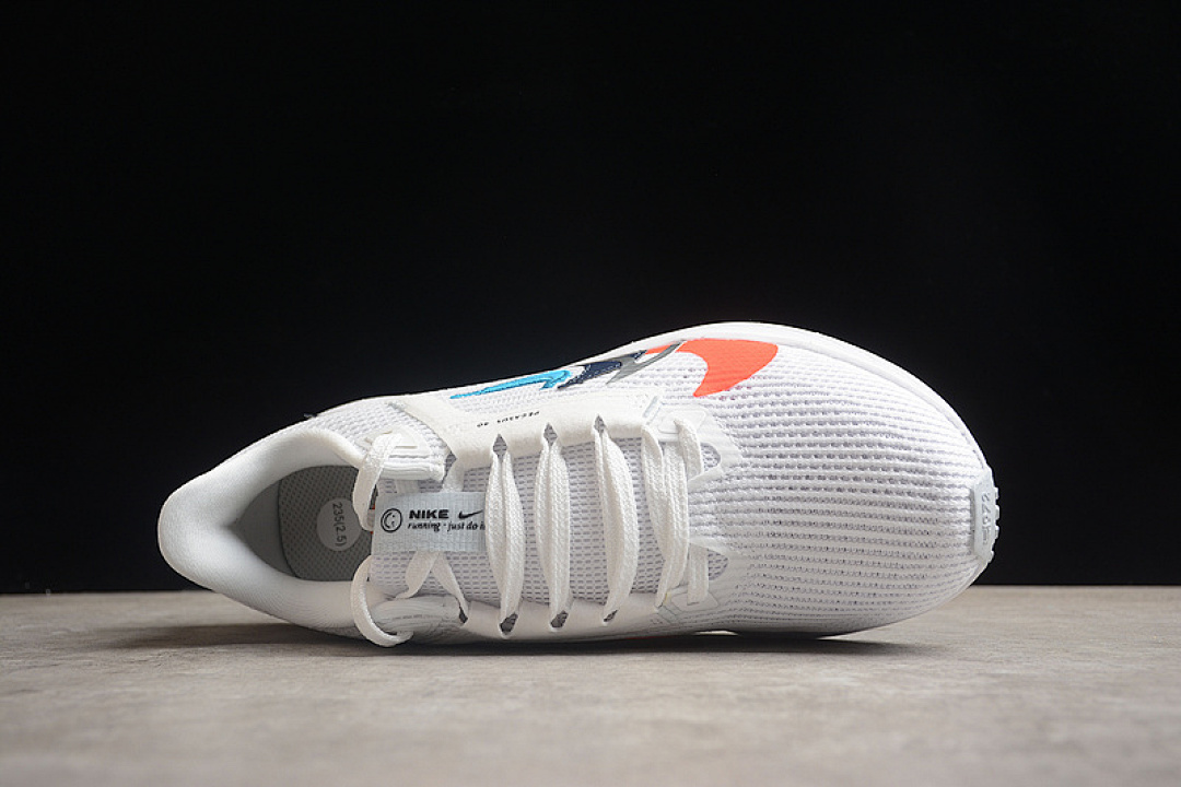 Nike [FB7179-100]-[AIR ZOOM PEGASUS 40 WHITE/BLUE/ORANGE]-[WOMAN:36-39]-[MAN:40-46] - Image 11