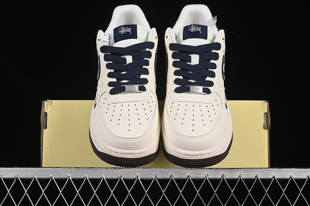 Nike [ZH2598-309]-[AIR FORCE 1 07 LOW BLUE/BROWN/WHITE]-[WOMAN:36-39]-[MAN:40-45] - Image 13