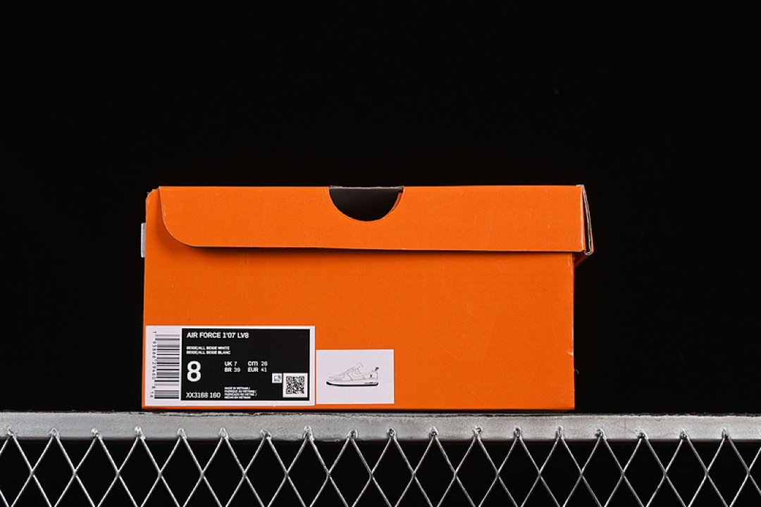 Nike [XX3168-160]-[AIR FORCE 1 07 LOW LV WHITE/BLUE/BLACK]-[WOMAN:36-39]-[MAN:40-45] - Image 12