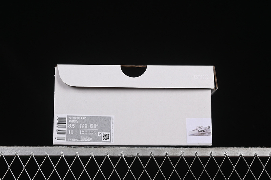 Nike [CW2288-111]-[AIR FORCE 1 07 LOW WHITE/GREY]-[WOMAN:36-39]-[MAN:40-45] - Image 12