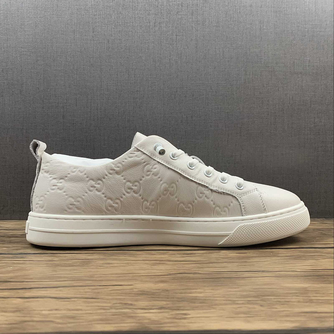 Gucci [GU*CCI LOW SHOES WHITE/GREEN/RED-GOLD]-[MAN:38-44] - Image 18
