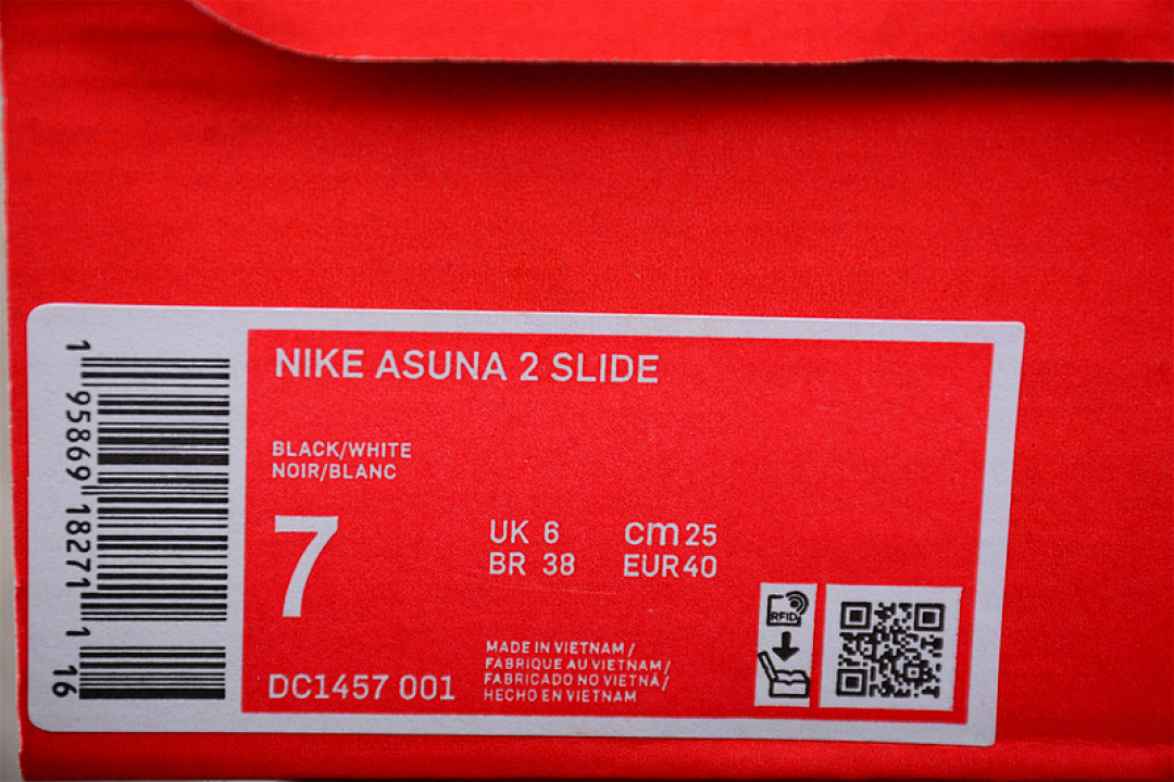 Nike [DC1457-101]-[ASUNA 2 SLIDES BLACK/BLACK/BLACK]-[WOMAN:36-39]-[MAN:40-45] - Image 3