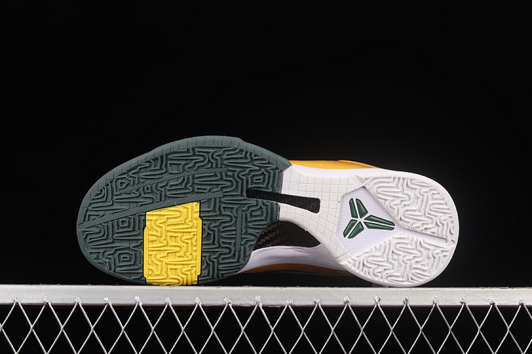 Nike [386429-700]-[ZOOM KOBE 5 RICE AWAY VARSITY MAIZE/DEEP FOREST-WHITE]-[MAN:39-46] - Image 15