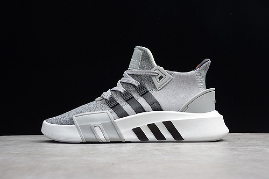 AD EQT BASK ADV SHOES GREY TWO/CORE BLACK/CLOUD WHITE · B37516, photo 1