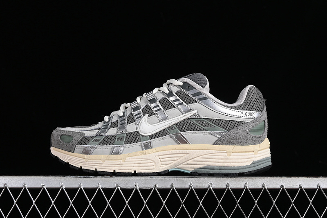 Nike Nike P-6000 FLAT PEWTER/LIGHT IRON ORE/METALLIC SILVER/WHITE · FN7509-029, photo 1