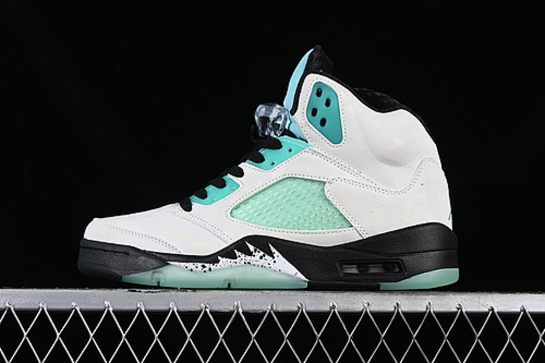 Jordan [CN2932-100]-[AIR JORDAN 5 ISLAND GREEN WHITE/GREEN/BLACK]-[WOMAN:36-39]-[MAN:40-47.5], photo 1