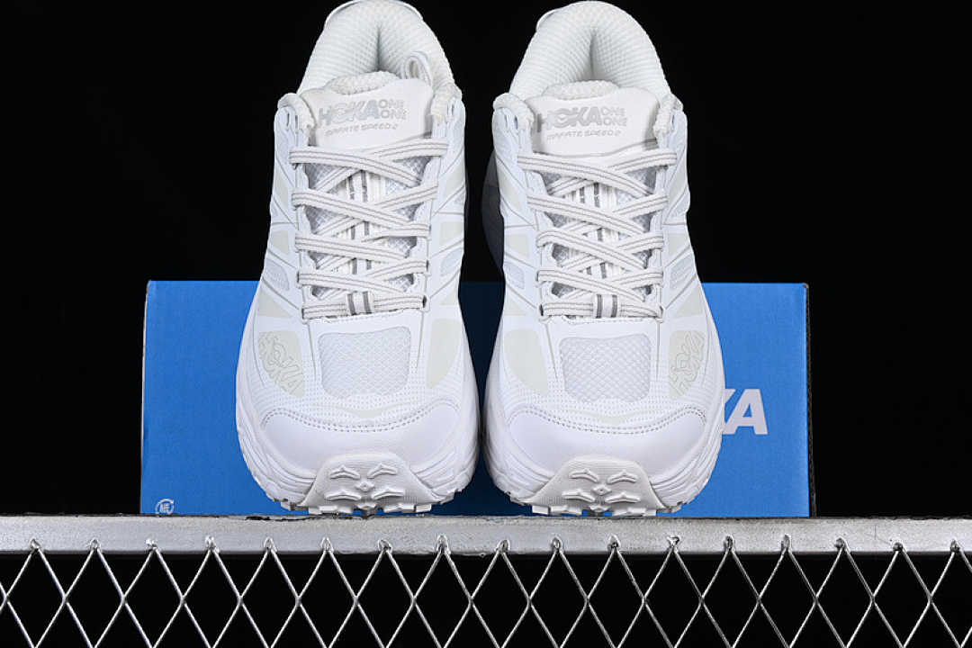 Hoka [1126851 WLRC]-[HOKA MAFATE SPEED 2 GREY/WHITE]-[WOMAN:36-39]-[MAN:40-46] - Image 12
