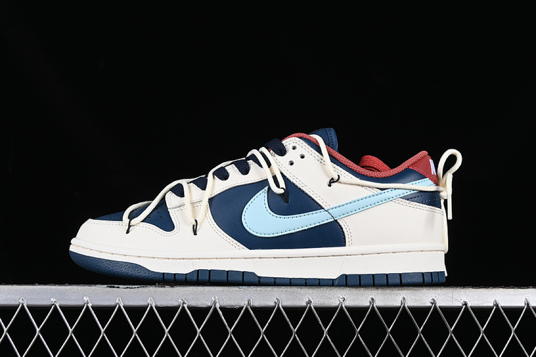 Nike DUNK LOW RETRO WHITE/BLUE · DD1503-602, photo 1