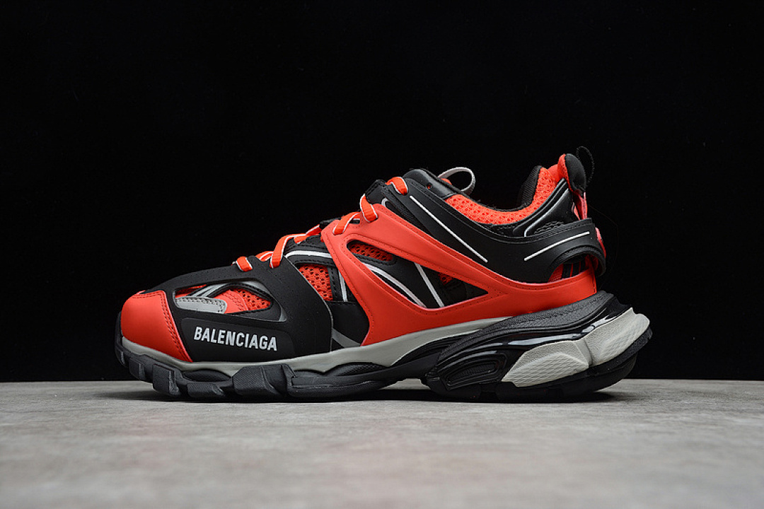 Balenciaga [BALENCIAGA TRACK SNEAKERS BLACK/WHITE/RED-GREY]-[WOMAN:35-39]-[MAN:40-46], photo 1