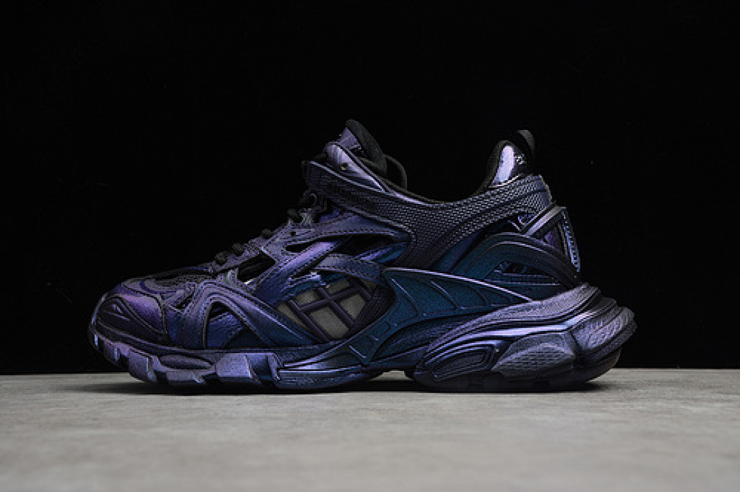 Purple Balenciaga TRACK 2.0 BLACK/BLACK/PURPLE · 570391-W2GN1, photo 1