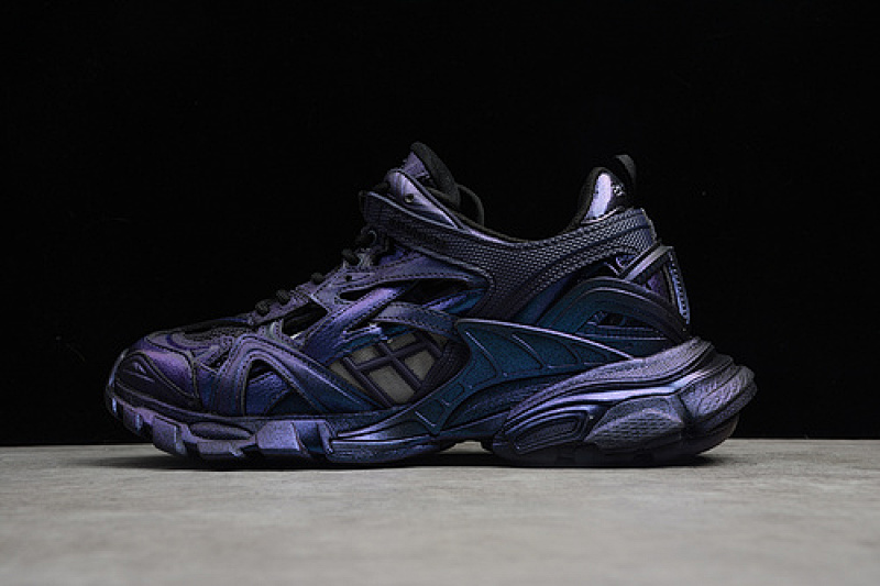 Purple Balenciaga TRACK 2.0 BLACK/BLACK/PURPLE · 570391-W2GN1, photo 1