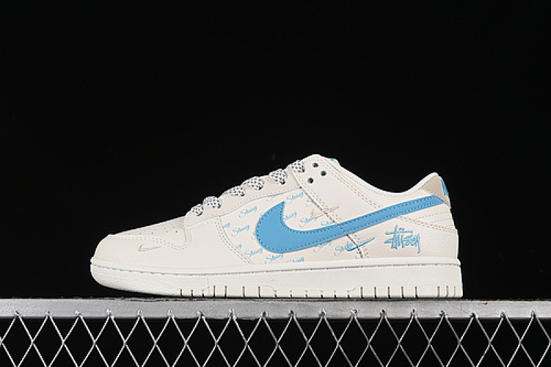 Off-White Nike SB DUNK LOW OFF WHITE/BLUE · SJ2068-281, photo 1