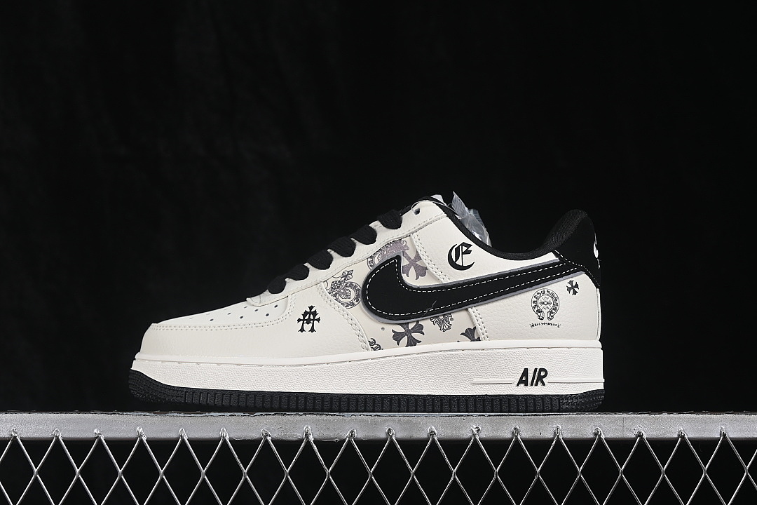 Unbranded [FV3694-120]-[AIR FORCE 1 07 LOW CASUAL SNEAKERS WHITE/BLACK]-[WOMAN:36-39]-[MAN:40-45], photo 1