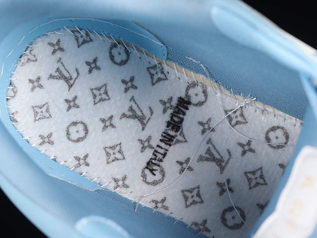 Louis Vuitton [L*V 2021SS FASHION SHOW SNEAKERS LIGHT BLUE/WHITE/WHITE]-[MAN:38-45] - Image 4
