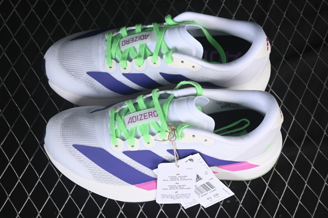 Adidas [JS4456]-[ADIZERO EVO SL WHITE/PURPLE/GREEN]-[WOMAN:36-41] - Image 11