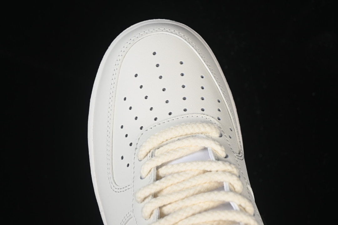 Nike [ZH0318-128]-[AIR FORCE 1 07 LOW BEIGE/BLACK]-[WOMAN:36-39]-[MAN:40-45] - Image 10