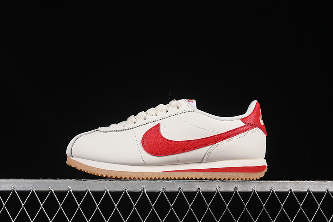 Unbranded [DM4044-110]-[CLASSIC CORTEZ LEATHER SAIL/GUM YELLOW/UNIVERSITY RED]-[UNSEX:35.5-45], photo 1