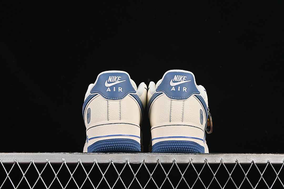 Nike [XX3168-218]-[AIR FORCE 1 07 LOW YU7 WHITE/GREY/BLUE]-[WOMAN:36-39]-[MAN:40-45] - Image 13