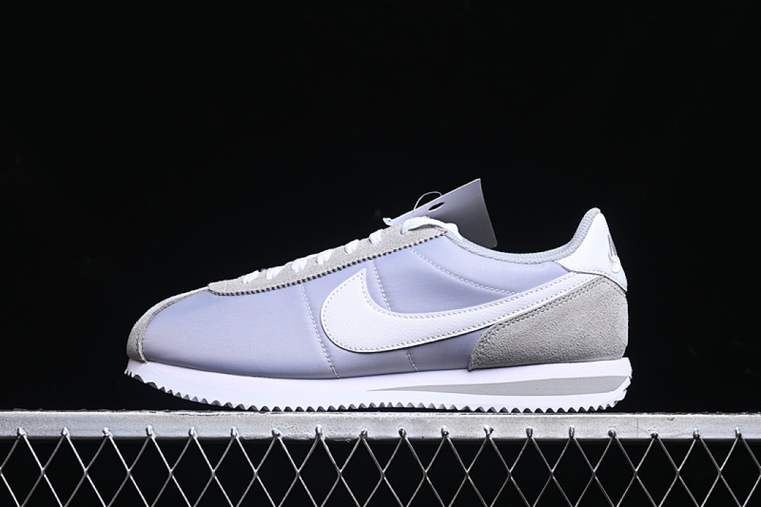 Unbranded [HF0263-002]-[CLASSIC CORTEZ LEATHER FLAT SILVER/WHITE]-[WOMAN:35.5-39]-[MAN:40-45], photo 1