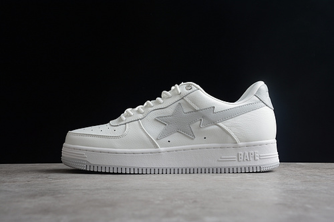 Bape [BAPE STA X JJJJOUND WHITE/WHITE/GREY]-[WOMAN:36-39]-[MAN:40-45], photo 1