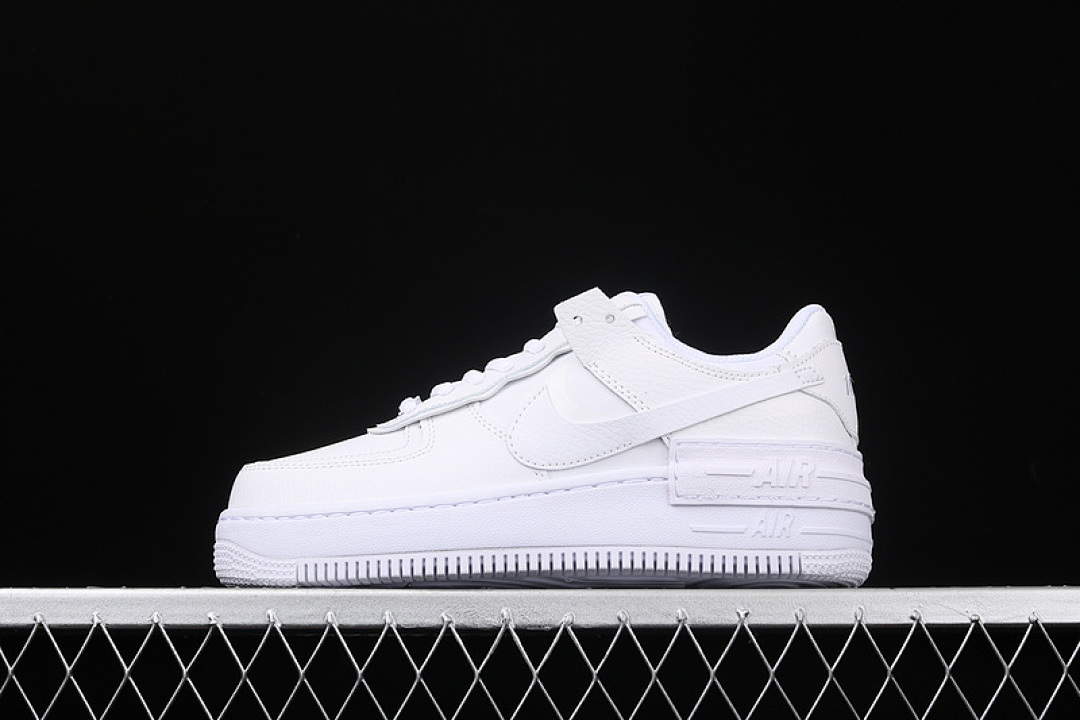 Nike [CI0919-100]-[AIR FORCE 1 SHADOW WHITE/WHITE/WHITE]-[WOMAN:36-39], photo 1