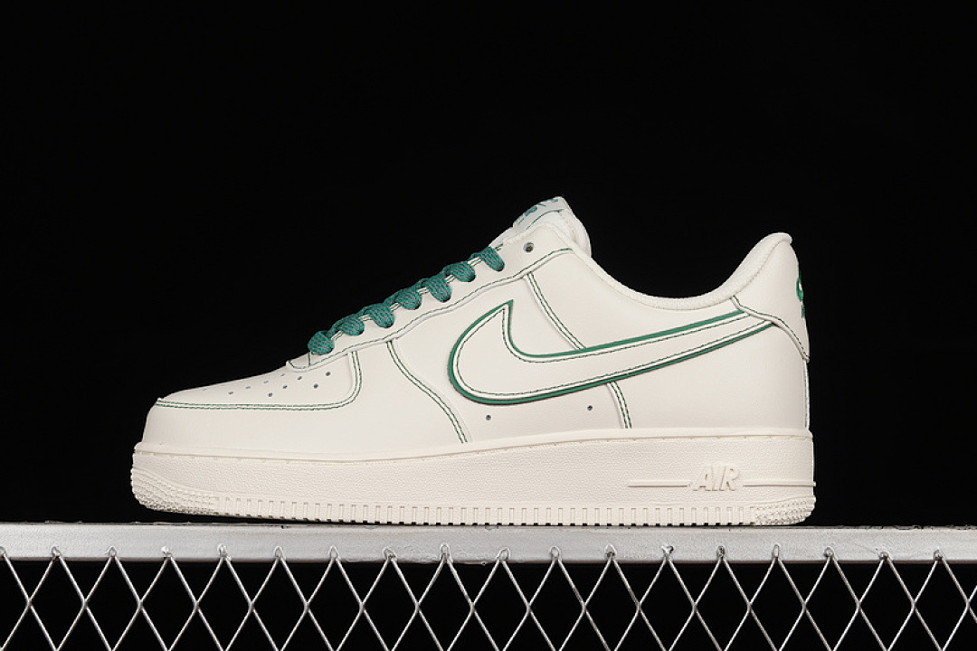 Nike [315122-505]-[AIR FORCE 1 LOW 07 BEIGE/BEIGE/GREEN]-[WOMAN:36-39]-[MAN:40-45], photo 1