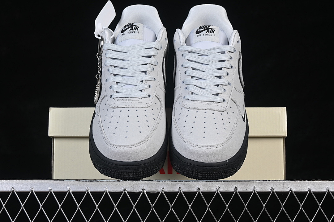 Nike [XL1979-128]-[AIR FORCE 1 07 LOW WHITE/BLACK]-[WOMAN:36-39]-[MAN:40-45] - Image 13