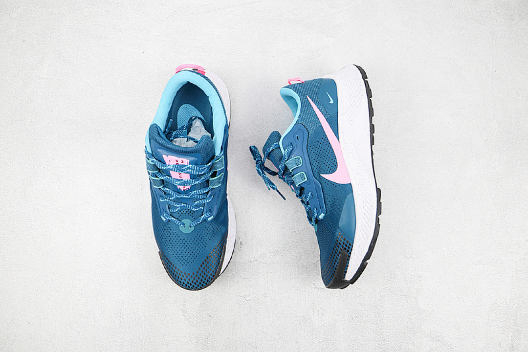 Nike [DA8698-300]-[AIR ZOOM PEGASUS TRAIL 3 DARK TEAL GREEN/ARMORY NAVY/TURQUOISE BLUE/PINK GLOW] - Image 4