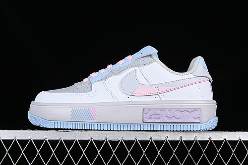 Nike Nike AIR FORCE 1 FONTANKA WHITE/GREY/PURPLE/BLUE · CW6688-605, photo 1