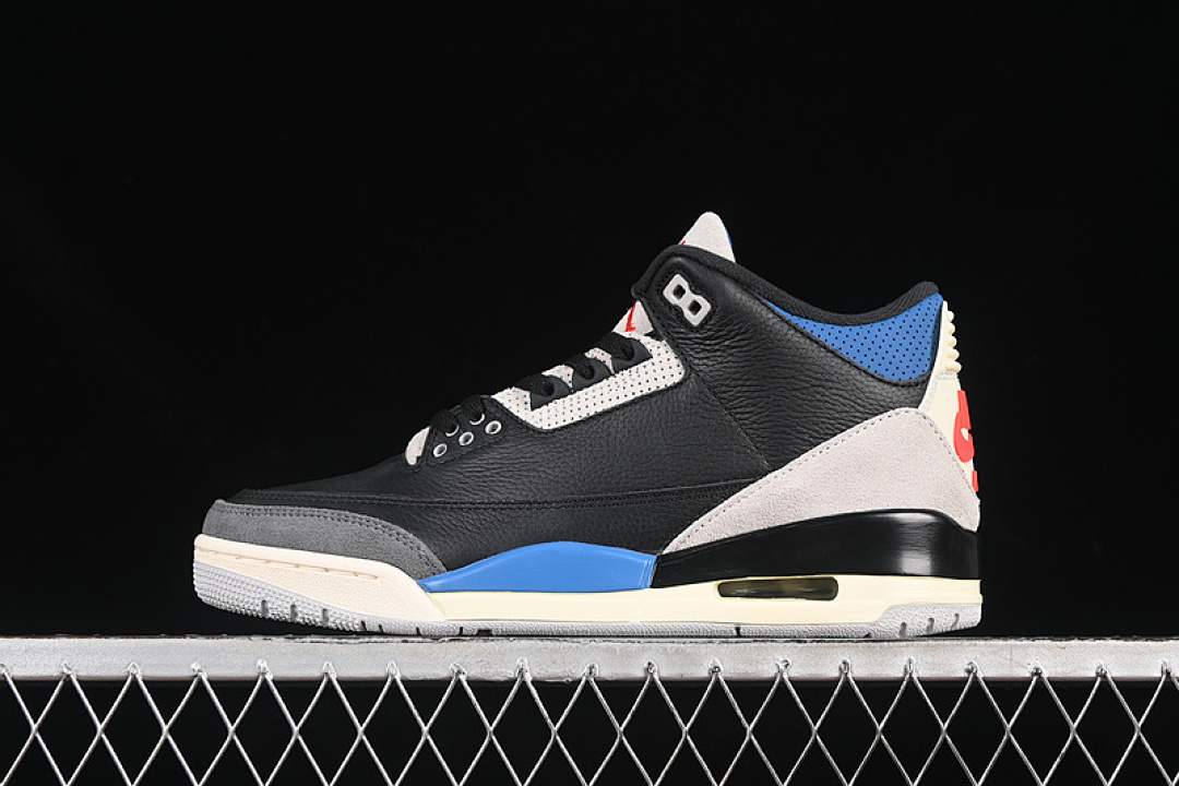 Jordan [IB8967-004]-[AIR JORDAN 3 OG RARE AIR BLACK/CHILE RED/NEUTRAL GREY/MILITARY BLUE/COCONUT MILK], photo 1