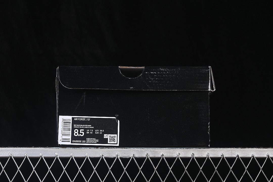 Nike [DN9688-105]-[AIR FORCE 1 07 LOW CASUAL SNEAKERS WHITE/BLACK/WHITE]-[WOMAN:36-39]-[MAN:40-45] - Image 12