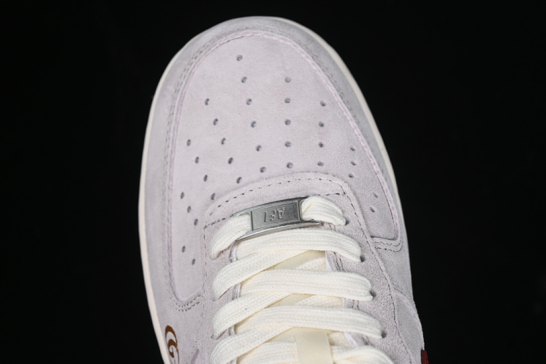 Nike [XZ6188-020]-[AIR FORCE 1 07 LOW WHITE/GREY/RED]-[WOMAN:36-39]-[MAN:40-45] - Image 10