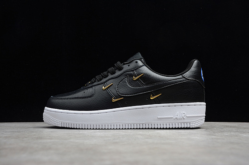 Nike Nike AIR FORCE 1 LOW LX BLACK/METALLIC GOLD-WHITE · CT1990-001, photo 1