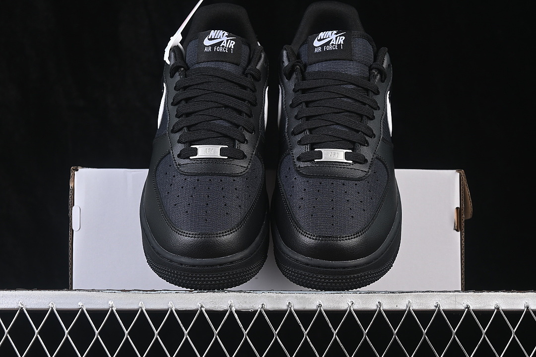 Unbranded [IR0952-001]-[AIR FORCE 1 07 LOW CASUAL SNEAKERS BLACK/WHITE/BLACK]-[WOMAN:36-39]-[MAN:40-45] - Image 13