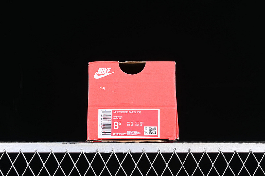 Nike [CN9675-002]-[VICTORI ONE SLIDE WHITE/BLACK/RED]-[WOMAN:36-39]-[MAN:40-45] - Image 6