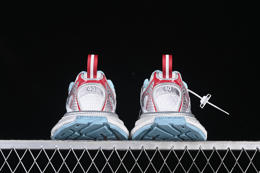 Balenciaga [W3XCH1614]-[BA*LEN*CIAGA PHANTOM SNEAKER 3XL WHITE/SILVER/BLUE/RED]-[WOMAN:35-39]-[MAN:40-46] - Image 15