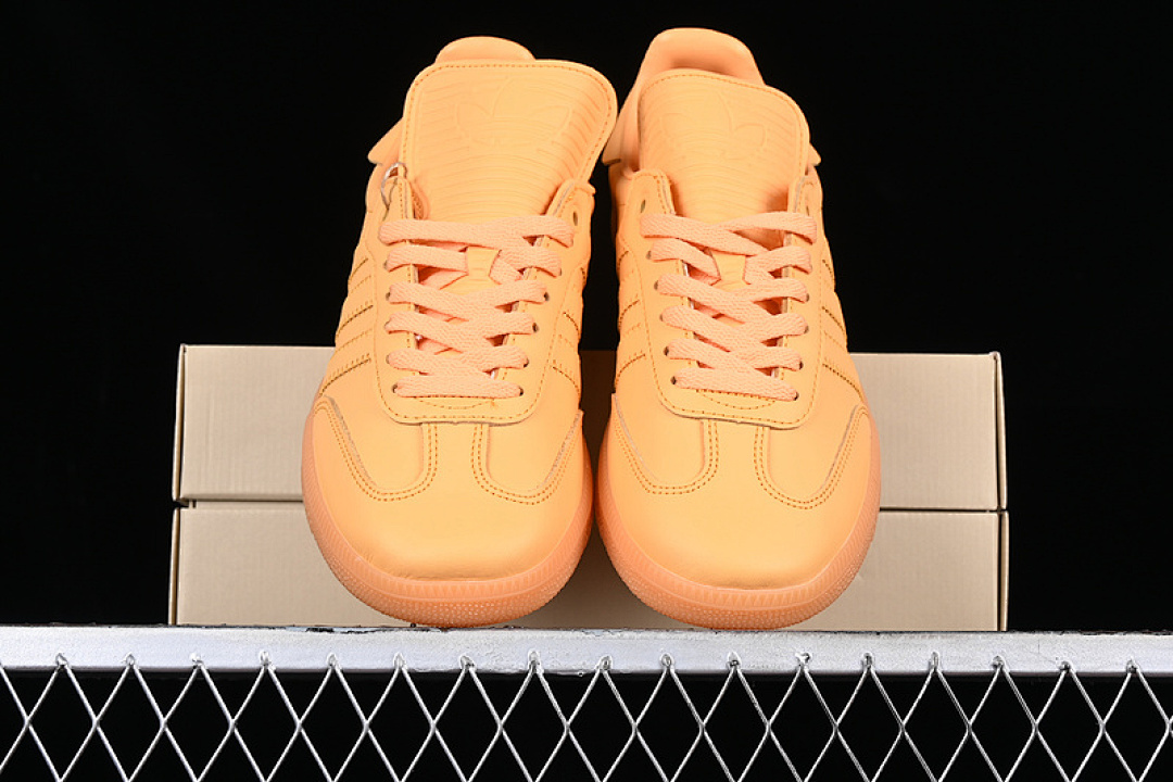 Adidas [IE7293]-[ADIDAS PHARRELL WILLIAMS ORIGINALS SAMBA YELLOW/BROWN]-[WOMAN:36-39]-[MAN:40-45] - Image 13