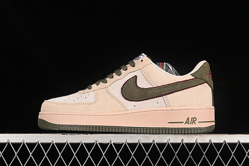 Nike Nike AIR FORCE 1 07 LOW GREY/GREEN/BROWN · AV0383-227, photo 1