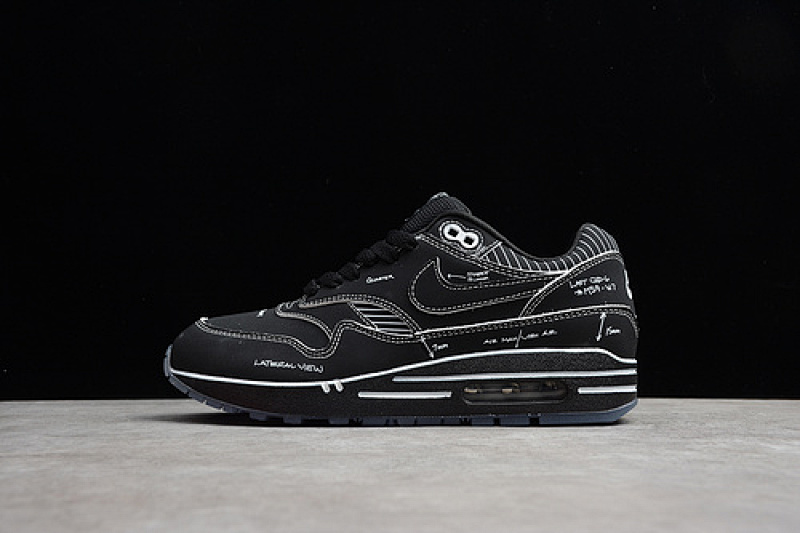 Nike AIR MAX 1 TINKER SKETCH TO SHELF BLACK/WHITE · CJ4286-001, photo 1