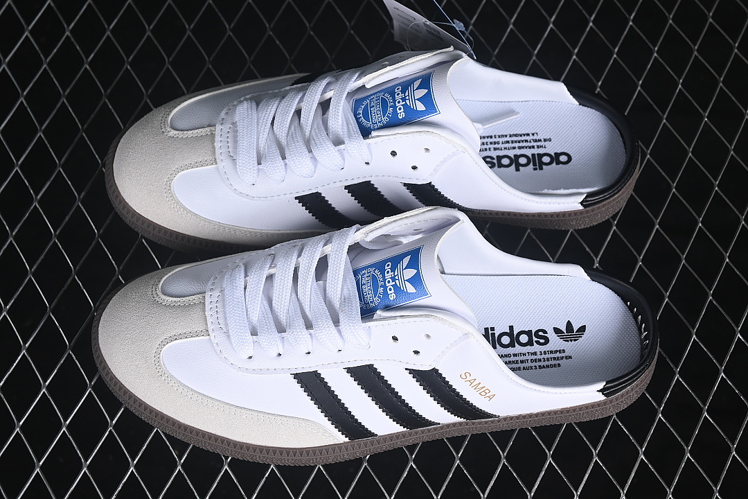 Adidas [LB3814]-[SAMBA OG CASUAL HALF-TROUSERS WHITE/BLACK/BEIGE]-[WOMAN:36-39]-[MAN:40-45] - Image 11