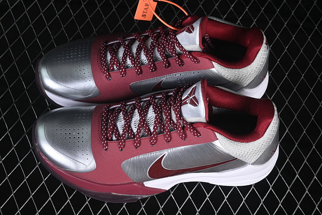 Nike [IM0557-001]-[KOBE 5 PROTRO METALLIC SILVER/TEAM RED/WHITE]-[MAN:40-48.5] - Image 11
