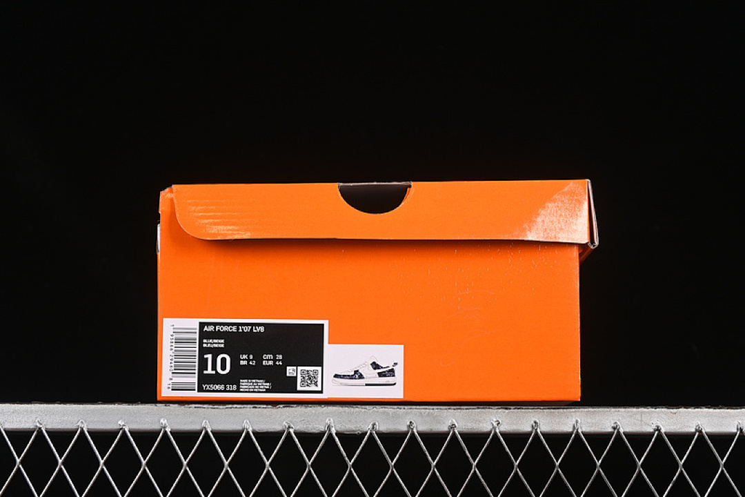 Nike [YX5066-318]-[AIR FORCE 1 07 LOW LV WHITE/GREY/BLUE]-[WOMAN:36-39]-[MAN:40-45] - Image 12