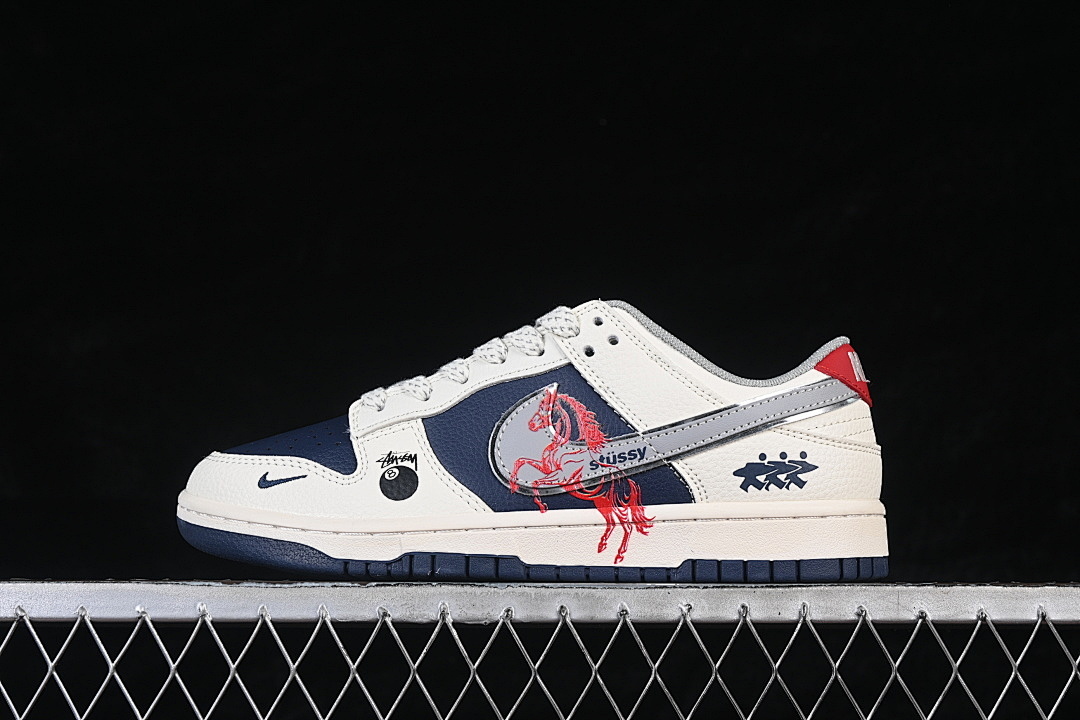 Unbranded [SD6888-107]-[AIR FORCE 1 07 LOW WHITE/NAVY BLUE]-[WOMAN:36-39]-[MAN:40-45], photo 1