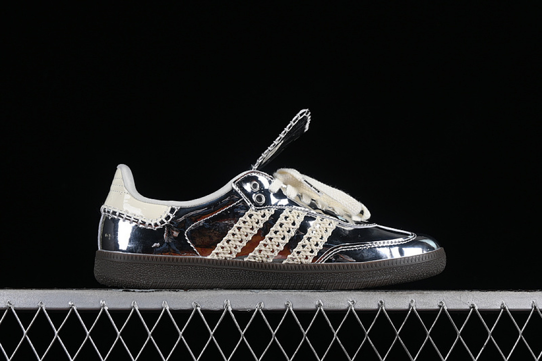 Adidas [IG8181]-[WALES BONNER X SAMBA SILVER METALLIC/CREAM WHITE/GREY ONE]-[WOMAN:35-39] - Image 16