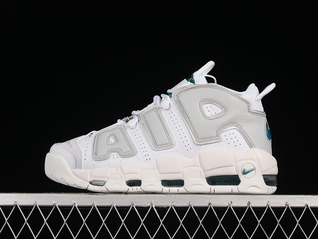 Fear of God [DR7854-100]-[AIR MORE UPTEMPO METALLIC TEAL SUMMIT WHITE/GREY FOG/BRIGHT SPRUCE/GREY FOG], photo 1