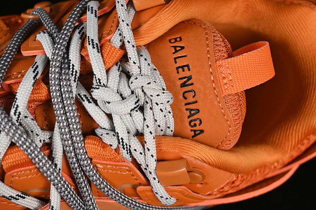 Balenciaga [WTRHK7000]-[BA*LEN*CIAGA TRACK SNEAKER TESS S.GOMMA RES BI ALV/TIS EFF NUBUK/TIS E (ORANGE]) - Image 10