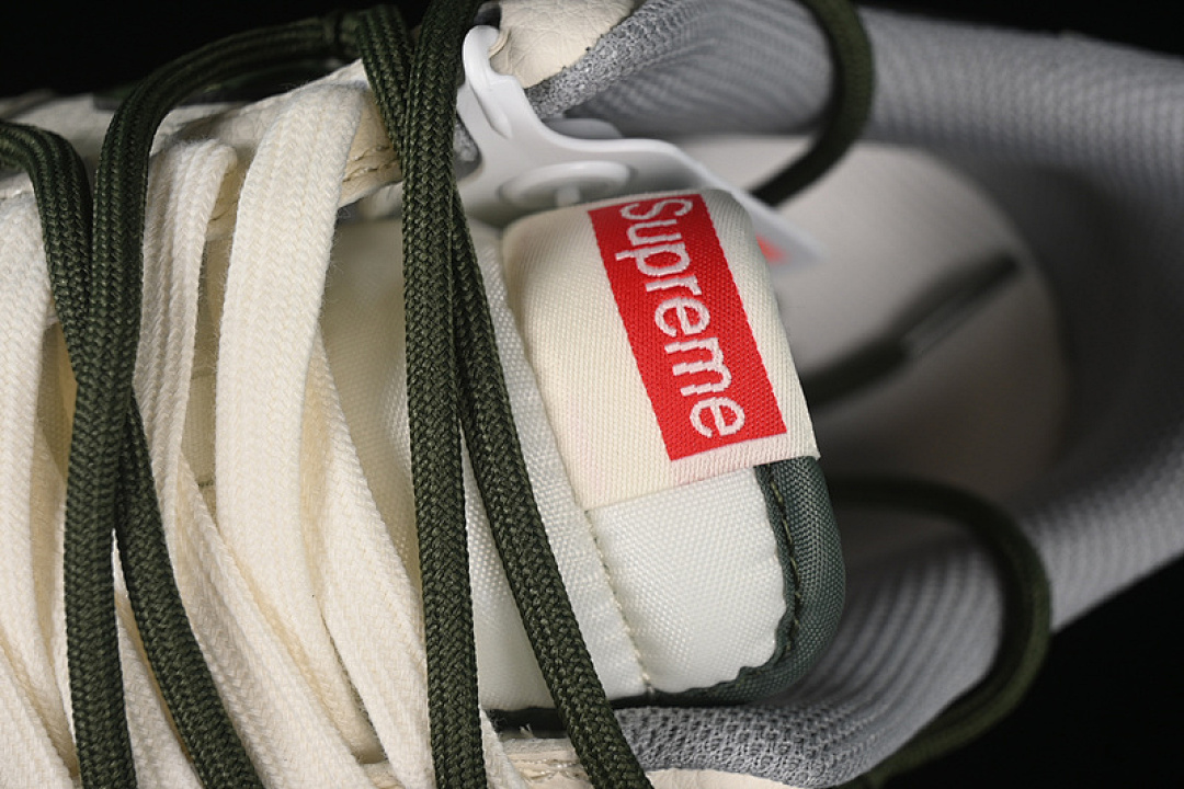 Nike [DM6868-070]-[AIR FORCE 1 07 LOW SUPREME GREY/BLACK/GREEN/BEIGE]-[WOMAN:36-39]-[MAN:40-45] - Image 9