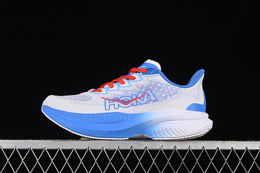 Chanel [1147790 WHTV]-[HOKA ONE MACH 6 WHITE/BLUE/RED]-[WOMAN:36-39]-[MAN:40-45] - Image 2